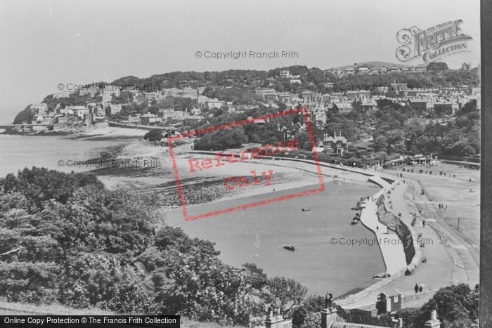 Photo of Clevedon, The Lake 1929