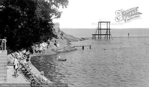 Photo of Clevedon, The Lake 1929