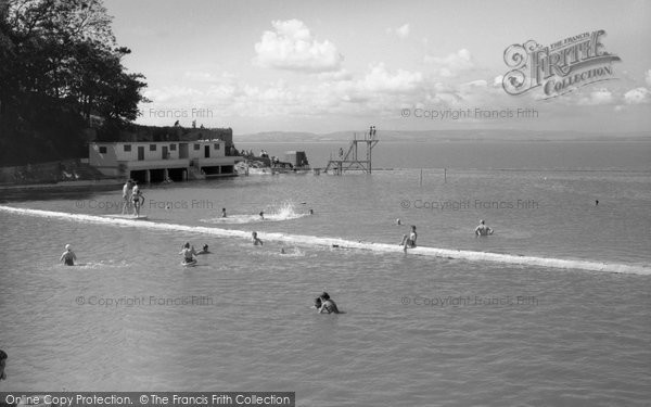 Photo of Clevedon, The Lake 1962
