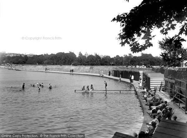 Photo of Clevedon, The Marine Lake 1929