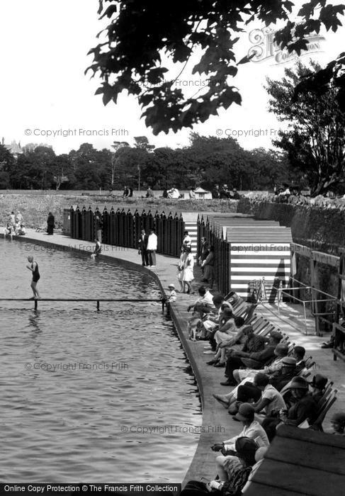 Photo of Clevedon, The Marine Lake 1929