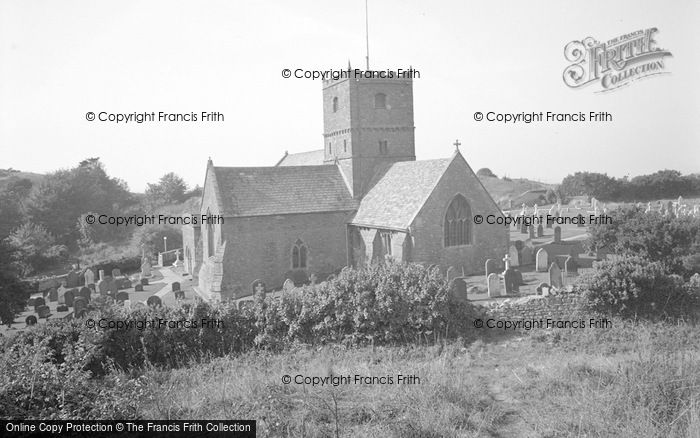 Photo of Clevedon, The Old Parish Church c.1955
