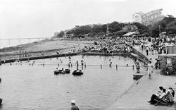 The Paddling Pool c.1955, Clevedon