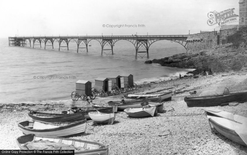 Clevedon, the Pier 1892