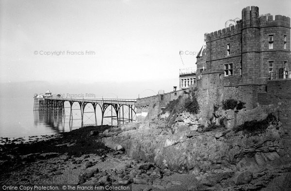 Photo of Clevedon, The Pier 1955