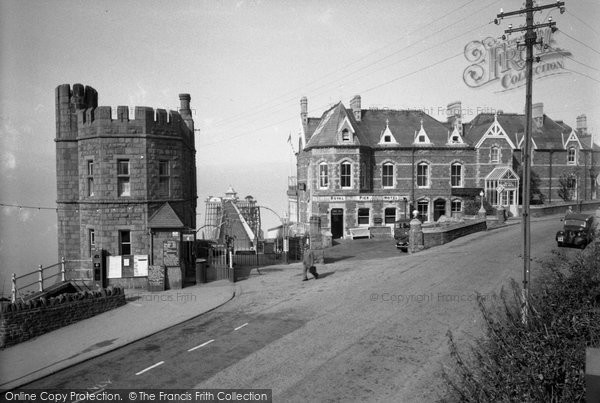 Photo of Clevedon, The Pier Hotel c.1955