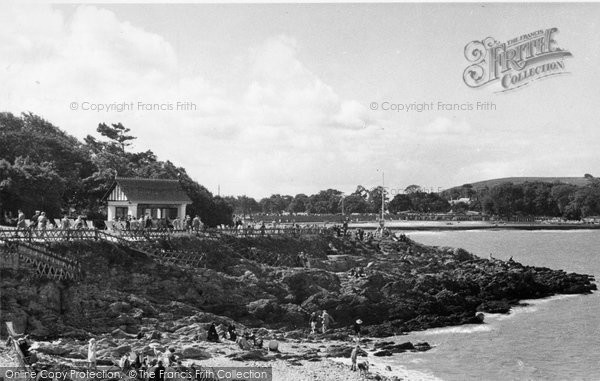 Photo of Clevedon, The Point, Little Harp Bay c.1950