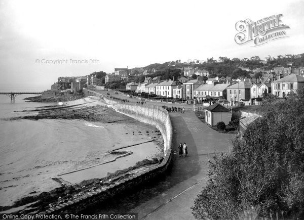 Photo of Clevedon, The Promenade 1935