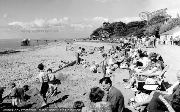 Photo of Clevedon, The Promenade 1962