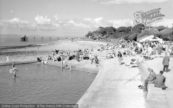 Photo of Clevedon, The Promenade 1962