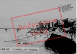The Promenade c.1955, Clevedon