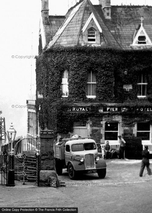 Photo of Clevedon, The Royal Pier Hotel c.1955