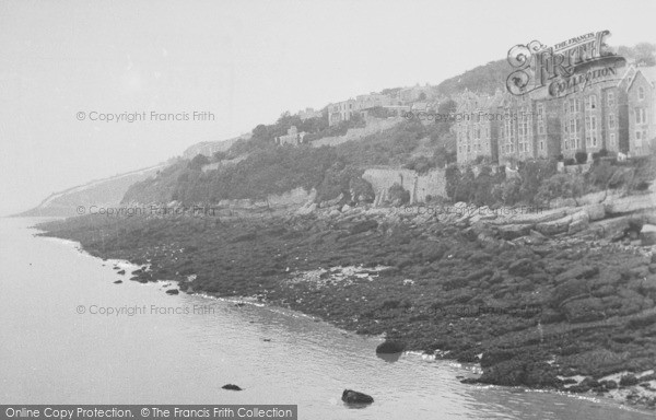 Photo of Clevedon, View From The Pier c.1955