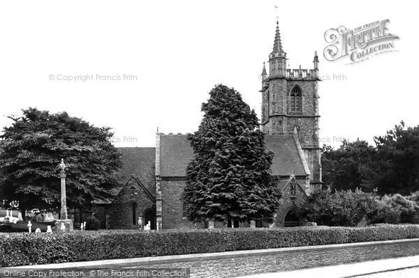 Photo of Clevedon, Walton Park, St Mary's Church 1913