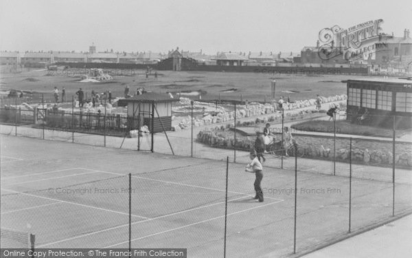 Photo of Cleveleys, Tennis Courts c.1955