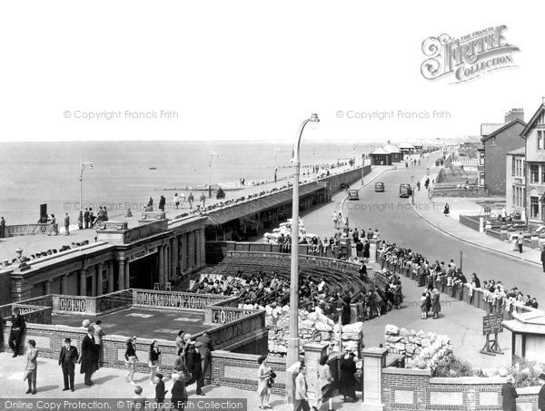 Photo of Cleveleys, The Arena And Promenade c.1955