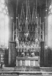 House Of Mercy, The Chapel High Altar 1895, Clewer