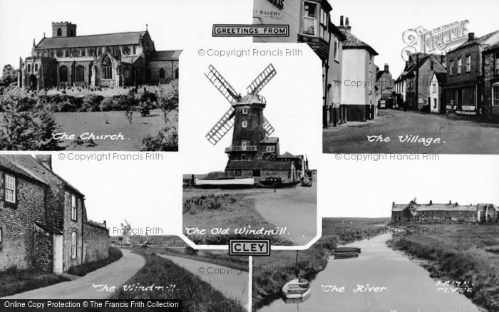 Photo of Cley Next The Sea, Composite c.1955