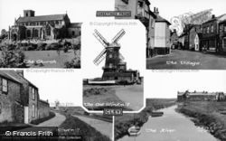 Cley-Next-The-Sea, Composite c.1955, Cley Next The Sea