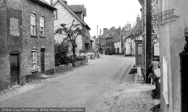 Photo of Cley Next The Sea, High Street 1955