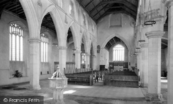 Cley-Next-The-Sea, Interior Of St Margaret's Church 1969, Cley Next The Sea