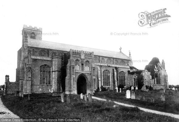 Photo of Cley Next The Sea, St Margaret's Church 1896