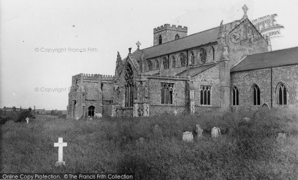 Photo of Cley Next The Sea, St Margaret's Church 1955