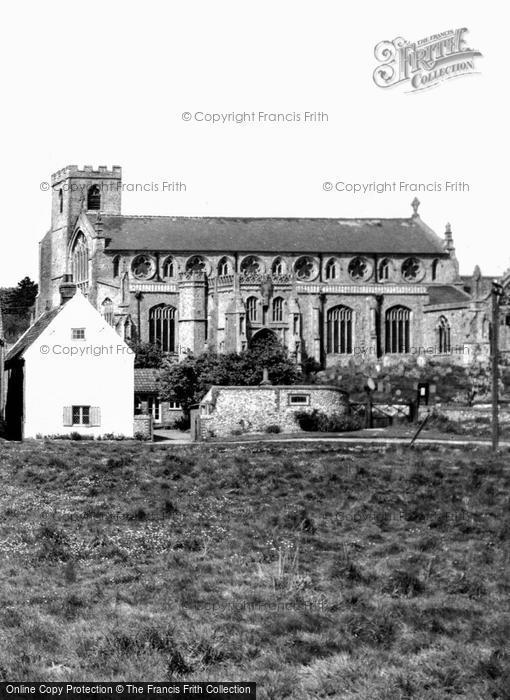 Photo of Cley Next The Sea, The Church From Newgate Green 1959