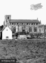 Cley-Next-The-Sea, The Church From Newgate Green 1959, Cley Next The Sea
