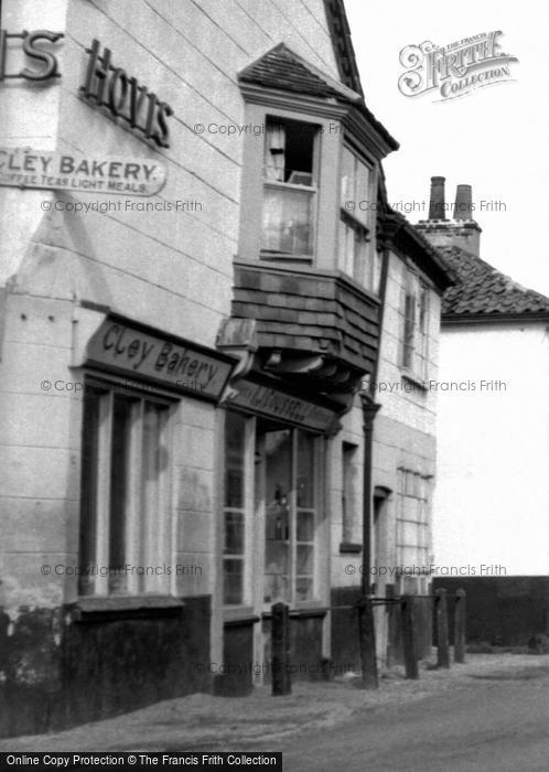 Photo of Cley Next The Sea, The Village Bakery 1950