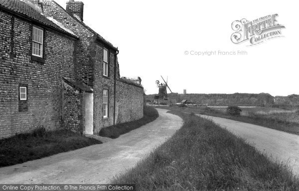 Photo of Cley Next The Sea, The Windmill 1955