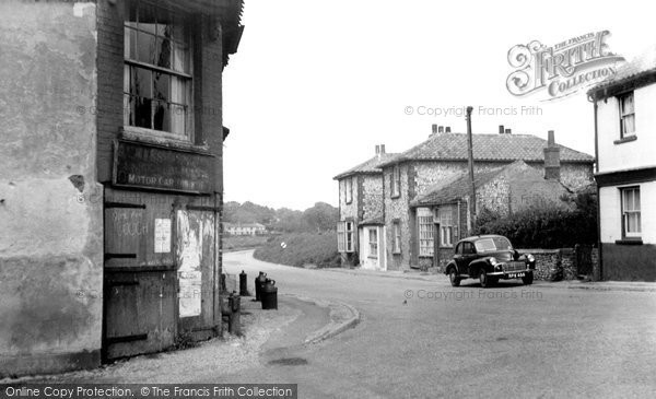 Photo of Cley Next The Sea, Wells Road 1955