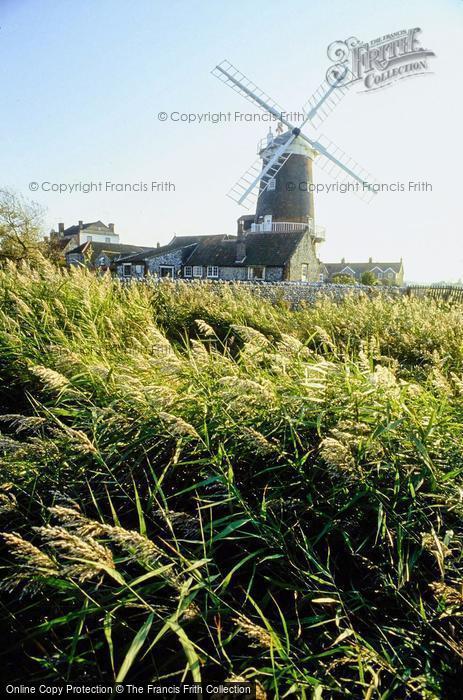 Photo of Cley Next The Sea, Windmill On The Saltings c.1990
