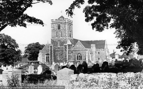Photo of Cliffe, St Helen's  Church c.1955