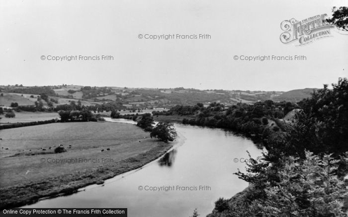 Photo of Clifford, River Wye From The Castle c.1960