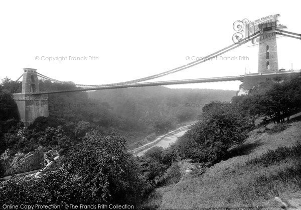 Photo of Clifton, Bridge 1896