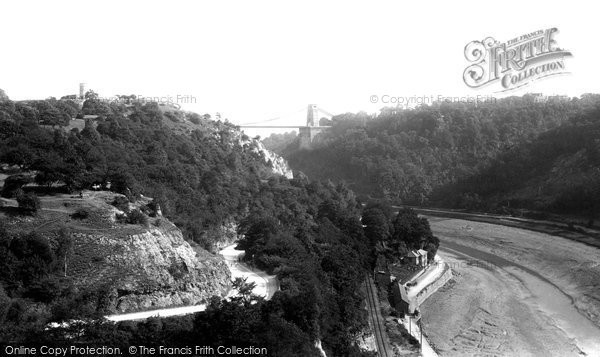 Photo of Clifton, Bridge And Observatory 1896