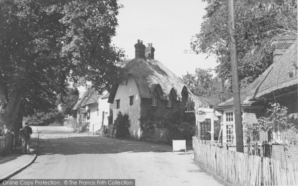 Photo of Clifton Hampden, The Village From The Post Office c.1955