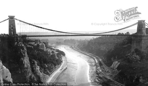 Photo of Clifton, Suspension Bridge 1873
