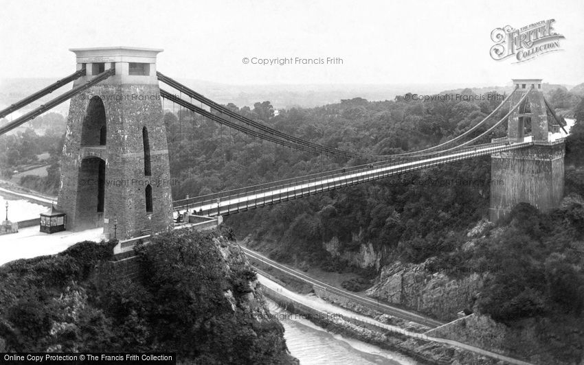Clifton, Suspension Bridge 1887