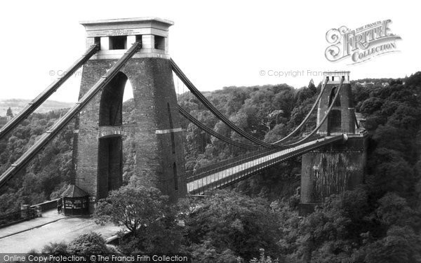 Photo of Clifton, Suspension Bridge c.1950