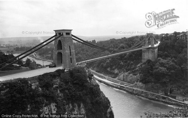Photo of Clifton, The Bridge 1887