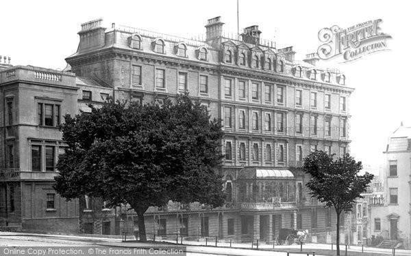 Photo of Clifton, The Downs Hotel 1887