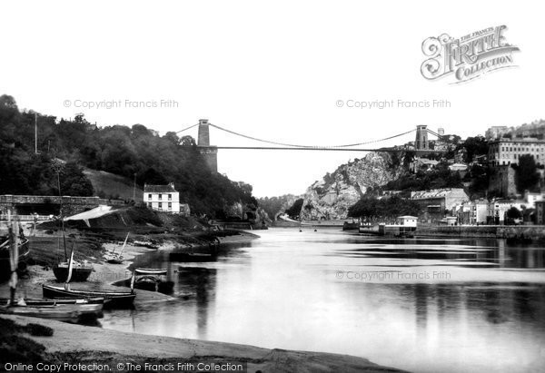 Photo of Clifton, The Suspension Bridge 1887
