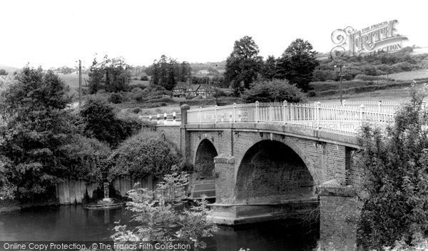 Photo of Clifton Upon Teme, Ham Bridge, River Teme c.1965