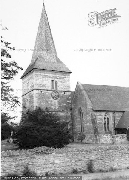 Photo of Clifton Upon Teme, The Church c.1965