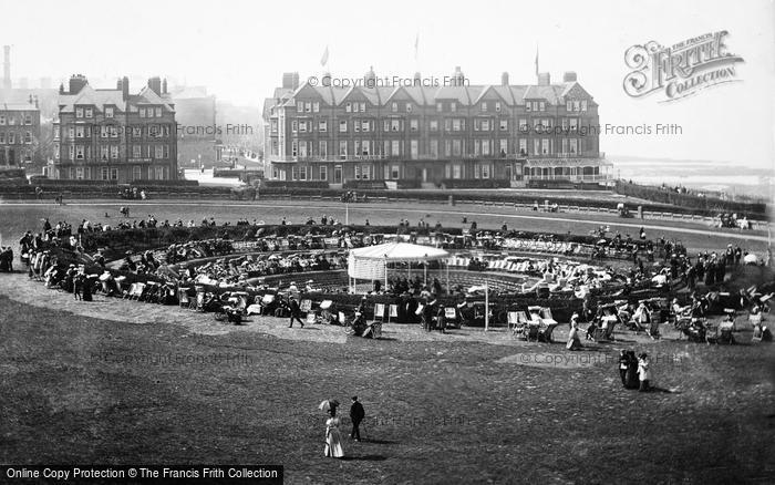 Photo of Cliftonville, Oval Bandstand c.1880