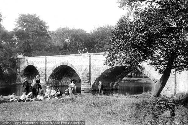 Photo of Clitheroe, Brungerley Bridge 1894