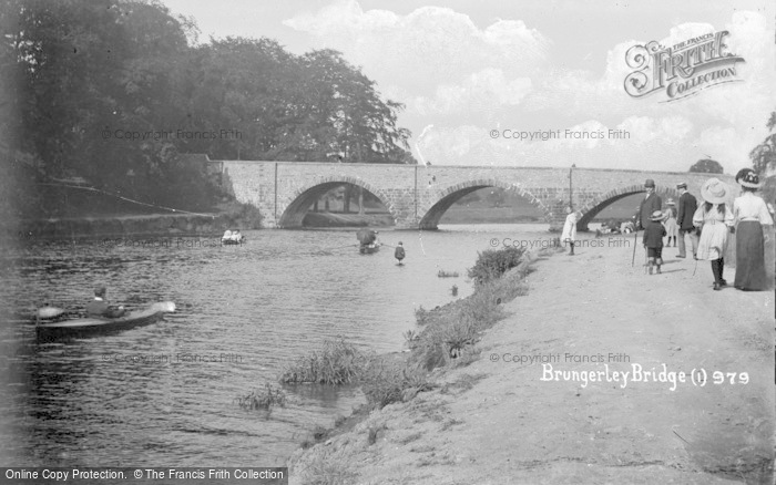 Photo of Clitheroe, Brungerley Bridge c.1905