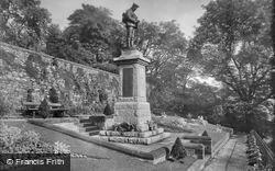 Castle, Gardens And War Memorial 1927, Clitheroe